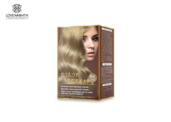 Argan Yağı Özel Etiket Baskı ile Saç Boyası Renk Seti Kolay Boyama Kremi