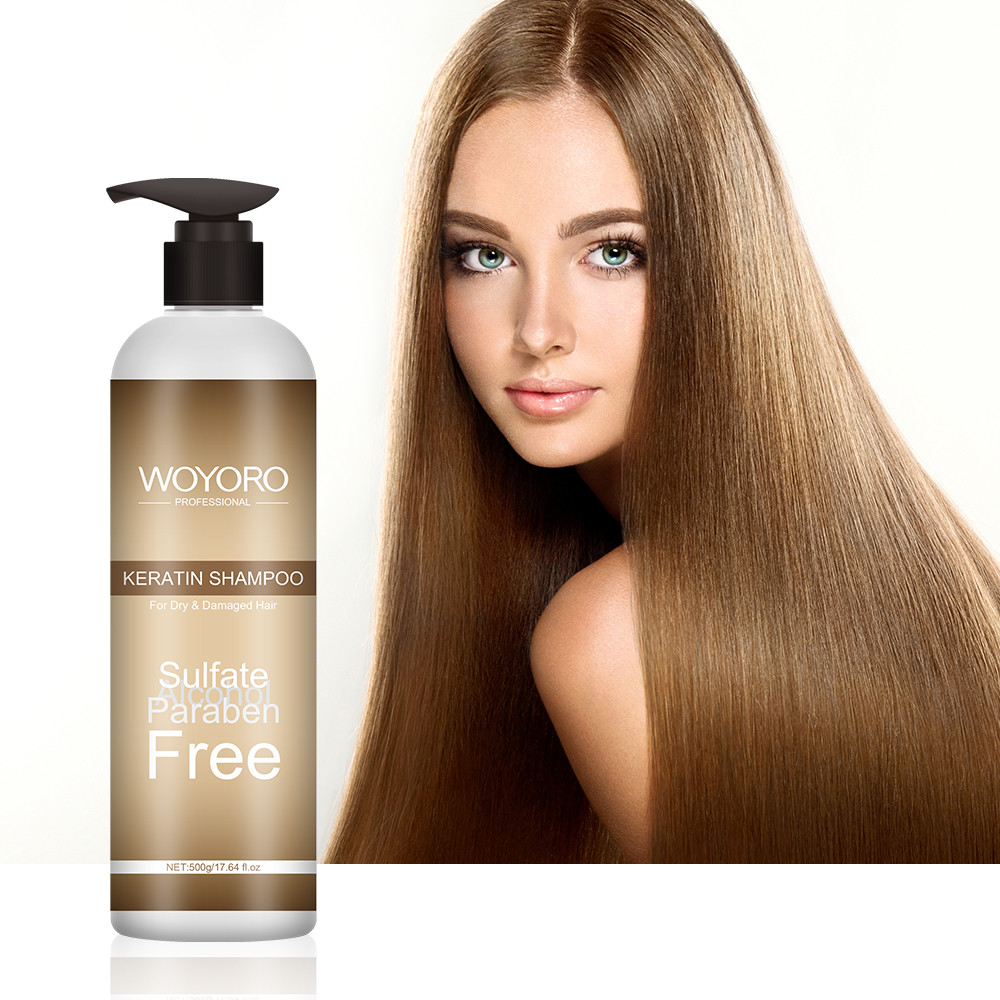 Pürüzsüz Saçlar İçin Private Label 500ml Şampuan ve Saç Kremi Seti