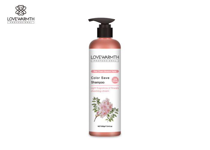 Pembe Kiraz Çiçeği Petal ile% 100 Doğa Şampuanı ve Saç Kremi